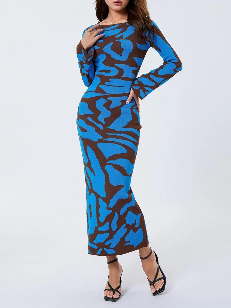 Speaker Sleeves Slim Knit Bodycon Dress Speaker Sleeves Slim Knit Bodycon Dress