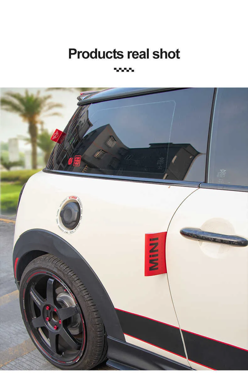 Autocollant Lettre S Pour Coffre Mini Cooper - Noir, Remplacement Badge S