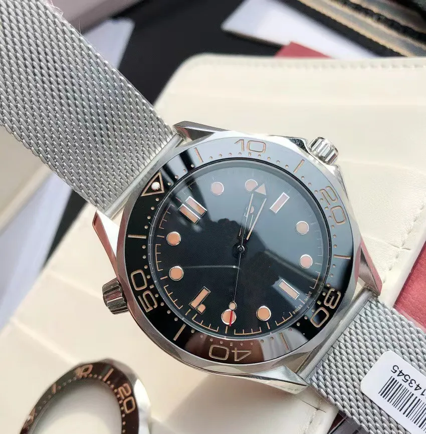 Risparmia alla grande su Orologio Immersione In Zaffiro Meccanico  Automatico Da 42 Mm Per Donne Con Custodia In Acciaio Inossidabile E  Elastico 2024