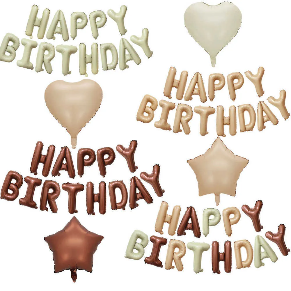 Guirlande lumineuse à piles, fournitures de décoration de fête  d'anniversaire, en forme de lettre joyeux anniversaire