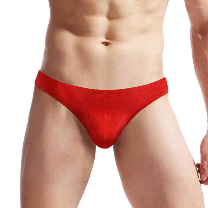 Unterhose sexy Männer sortiert nahtlosen Hüftlift Tanga Ultra-dünn bikini Unterwäsche niedrige atmungsaktive Knicker solide Kurzform