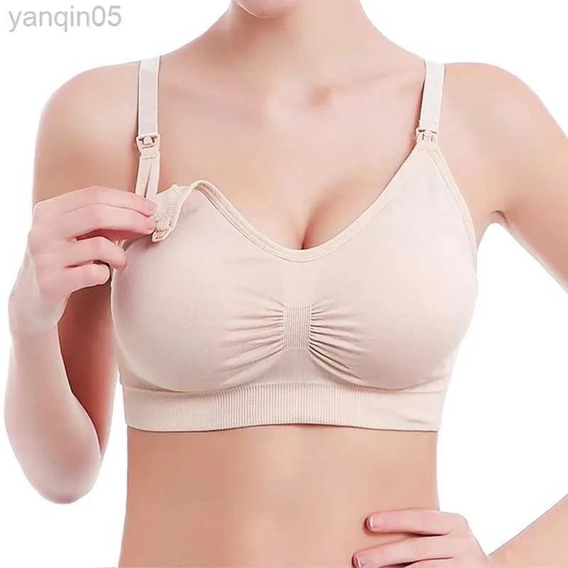 Breathable Maternity Nursing Bra For Lactancia Feeding Non Beaded Pregnancy  Nursing Clothes HKD230812 From Yanqin05, $4.85