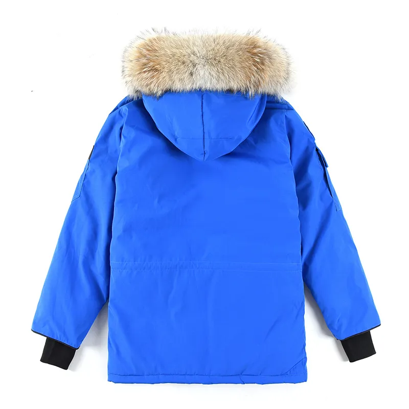 高品質のメンズデザイナーダウンジャケット冬ウォームコートカナダグースカジュアルレター刺繍屋外冬のファッション