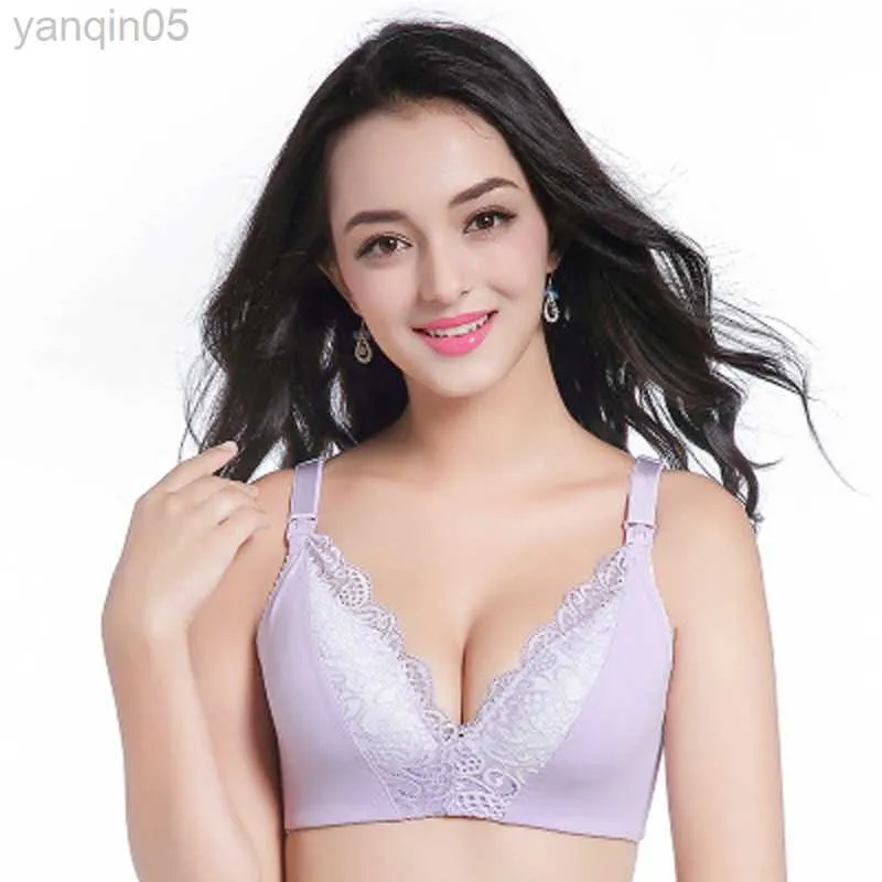 Maternity Intimates Breastfeeding Maternity Nursing Bras Cotton Sleep Bra  For Pregnant Women Pregnancy Lace Underwear Breast Feeding Bra Clothing  HKD230812 From 4,93 €