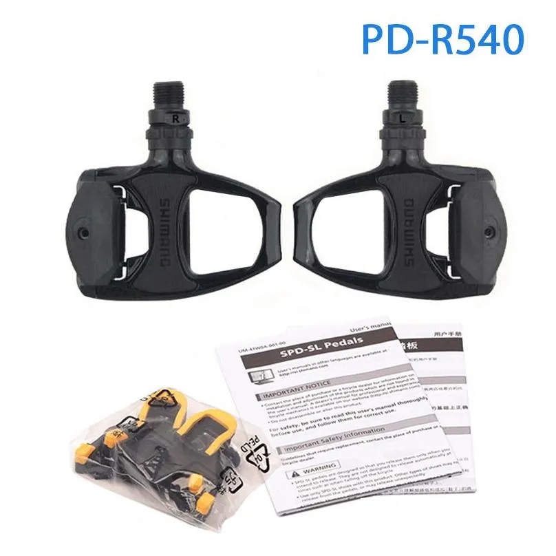 Bike Pedals Pd-R540 Road Spd Self-Holding Cycling Components Racing Cleat Parts 220829 Drop Delivery Sports Outdoors Bicycle Dhxeg