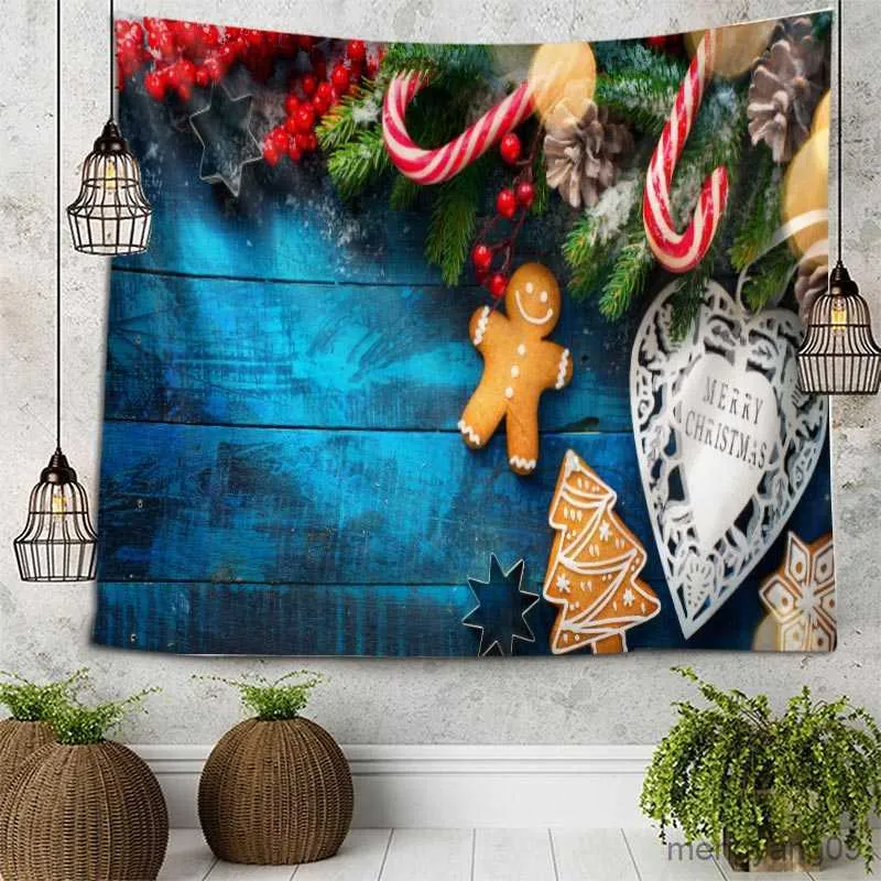 Tapestries Kerstcadeaus Kerstdecoraties Gedrukte Tapestries Huisinrichting Woonkamers Slaapkamers Wanddecoraties Tapestries R230812