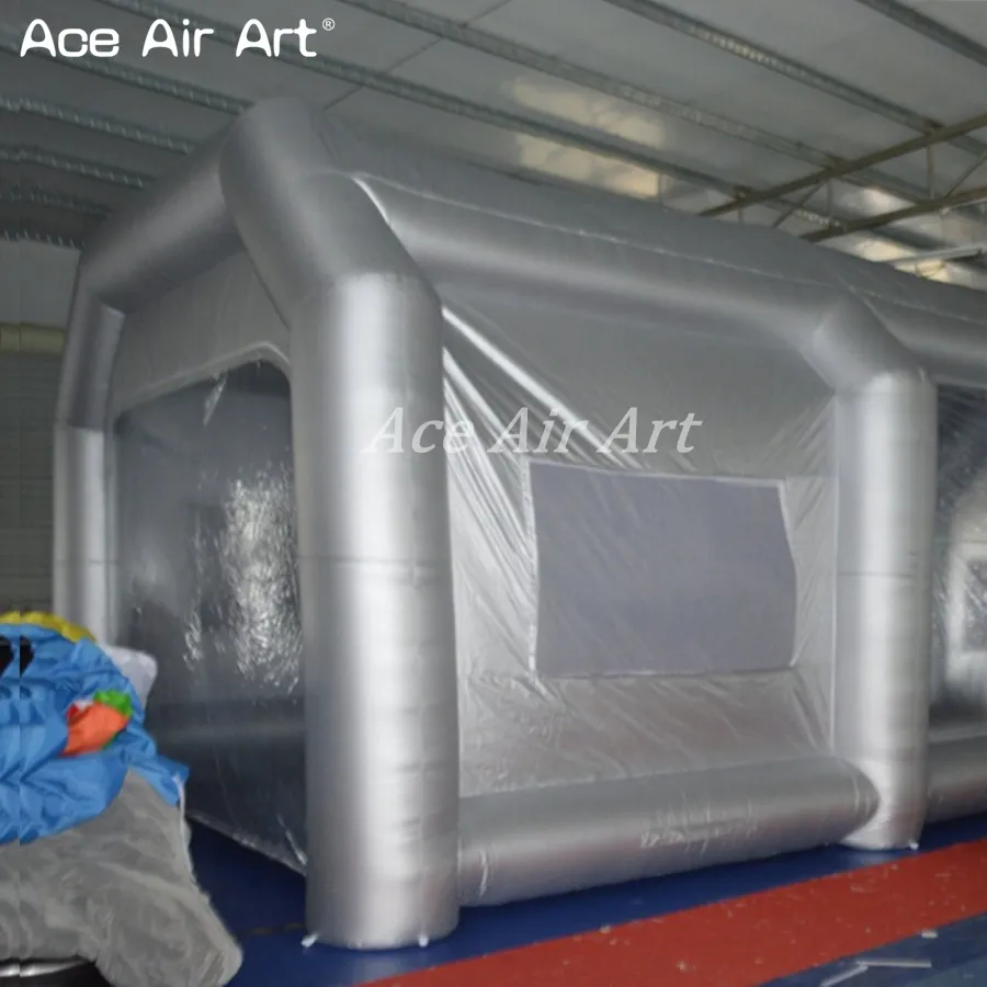 Portable Paint Spray Booth: Large Inflatable Car Tent for Auto ...