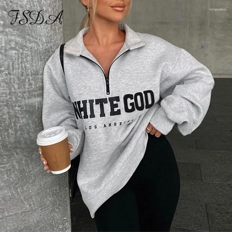 Womens fashion casual letter print sweatshirt sale