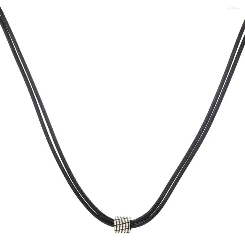 Collier argenté masculin masculin