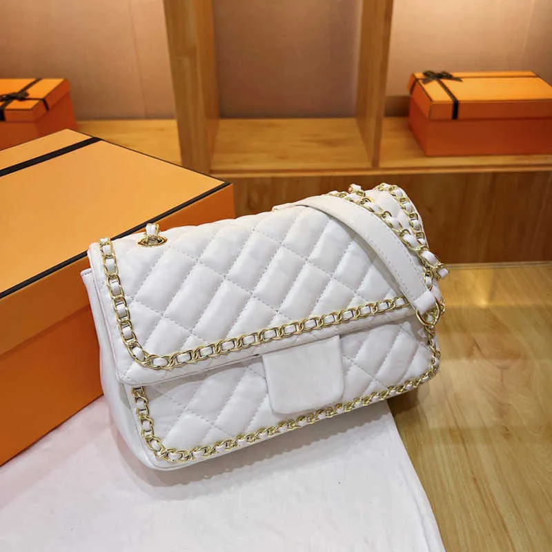 Lattice Shoulder Bags Plaid Tartan Designer Bag Letter Luxury Handbags Girls Checkered Crossbody Bags Square Messenger Bag 25x17x6cm