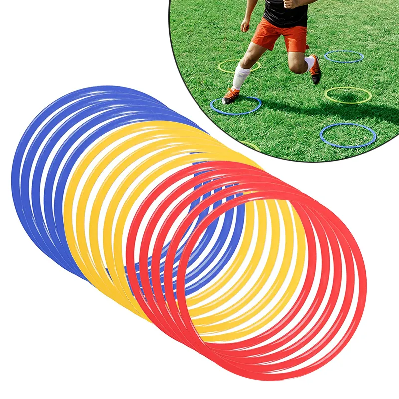 Balls Durable Agility Training Rings Portable 512pcs Football Soccer Speed Sport futbol Equipment 230811