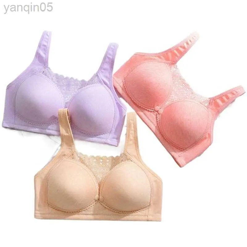 La maternità intimata reggiseno al seno in fila di cotone per alimentazione per alimentare la biancheria intima per le donne in gravidanza Soutien Gorge Akement HKD230812