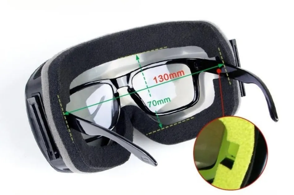 Óculos de esqui de alta transmitância de luz uv400 lente magnética intercambiável dia nublado óculos de neve masculino feminino revestimento antiembaçante 458414