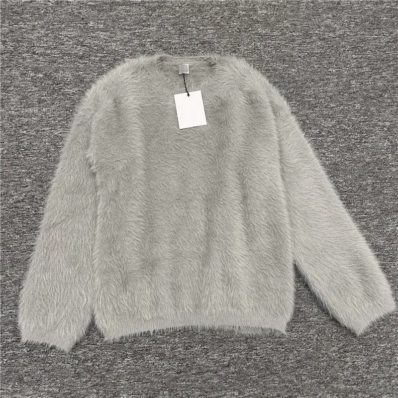 Nieuwe toteme berenla boxy alpaca dames s gebreide trui pullover crème maat