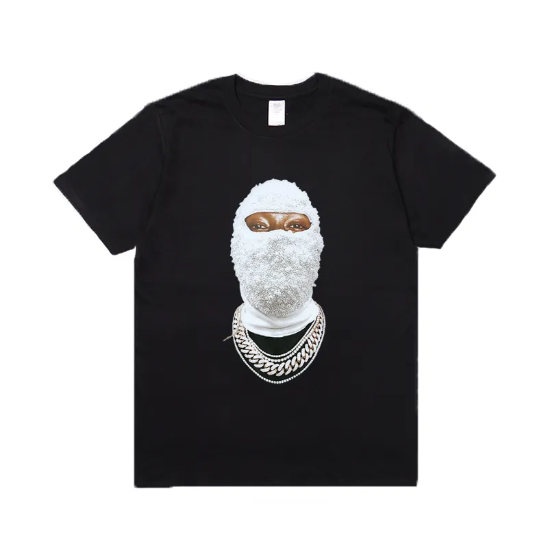 T-shirt maschile Ih Nom Uh Nit maglietta Hip Hop Streetwear Diamond Masked 3D T-T-T-Shirt Fashi