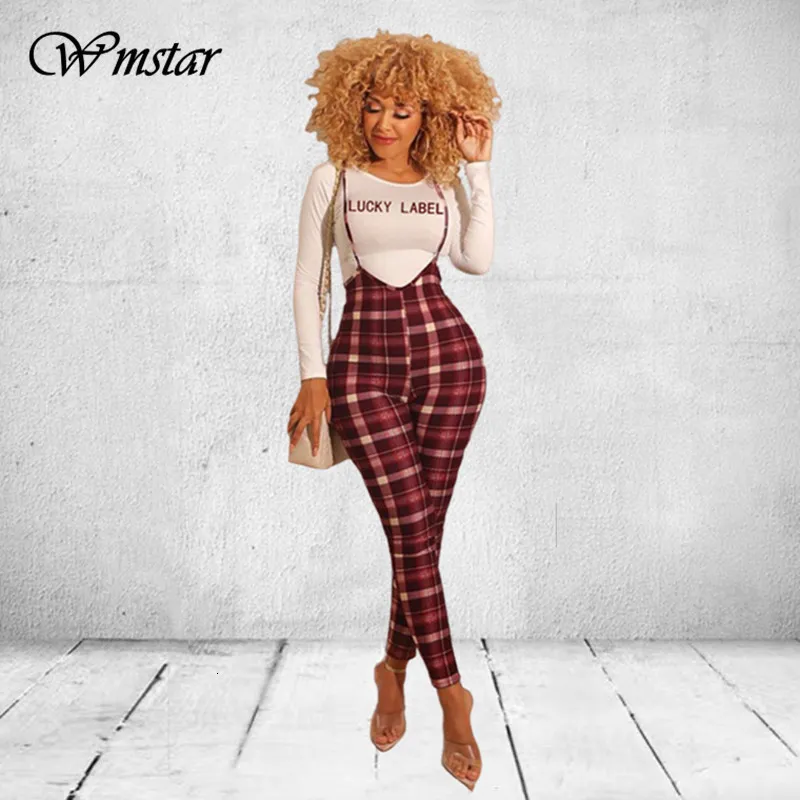 Tweedelige broek voor dames Lucky Label Tweede stuk set vrouwen herfstkleding outfit top Suspender broek bodycon broek groothandel druppel 230811