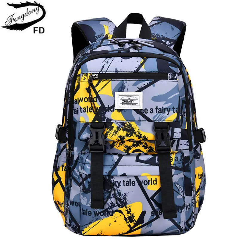 Schooltassen Fengdong Primary School Tassen voor jongens lichtgewicht rugzak grote capaciteit Bookbag waterdichte rugzak elementaire student Bagpack 230811