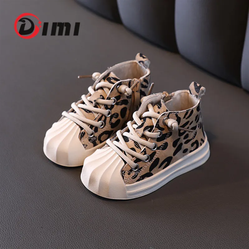 Sneakers Dimi Autumn Baby Boots For Boy Girl 03 Year Microfiber Leather Infant Martin Shoes Flat Nonslip Ankle Kid Toddler Boots 230811