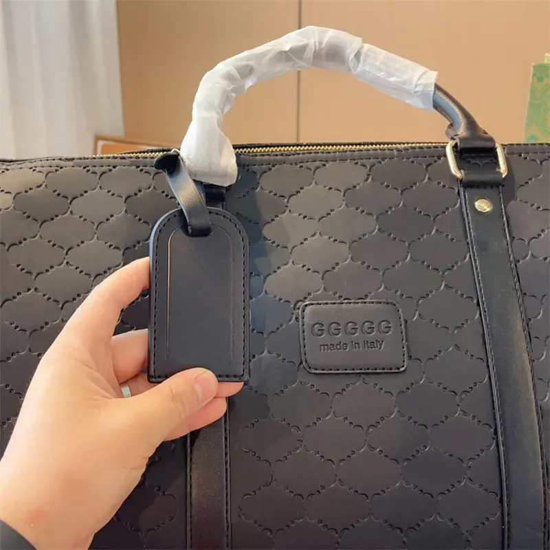 Kobiety Mensdesigner Torba podróżna Czarna torba bagażowa Wysoka pojemność Kobieta duże torebki Woman Crossbody Bag Luksusowe torebki Modne Valiise CYG24042702-