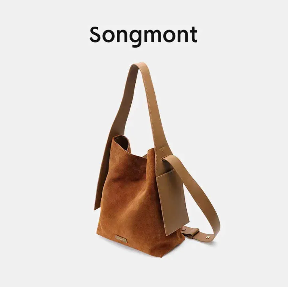 Songmont Bag Luna Handle Purse Clutch Basket CrossBody Song Handbag Bucket Bags Designer Underarm Hobo Shoulder Axillary Large Totes Half Moon