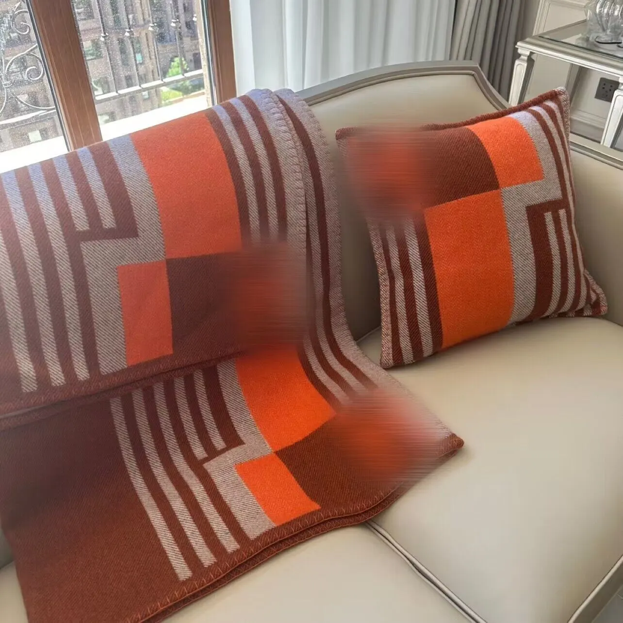 Дизайнерские роскошные одеяла настоящая шерстяная кашемир сгущается 3 цвета.