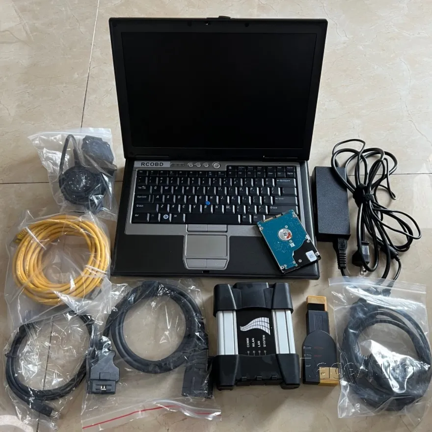 Diagnozowanie narzędzia do skanera BMW ICOM Dalej A B C z trybem eksperckim SSD 960 GB Tryb ekspertów Laptop D630 Pełny zestaw gotowy do użycia