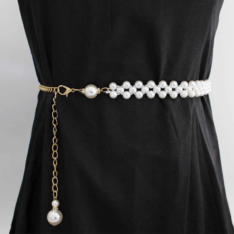 Imitation Pearl Womens Belt Elegant Gold Metal Body Chain For Long Summer Dresses And Waistband From Sts the child 4.04 DHgate.Com