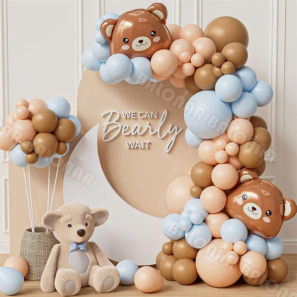 We Can Bearly Wait Sign For Backdrop - Teddy Bear UK