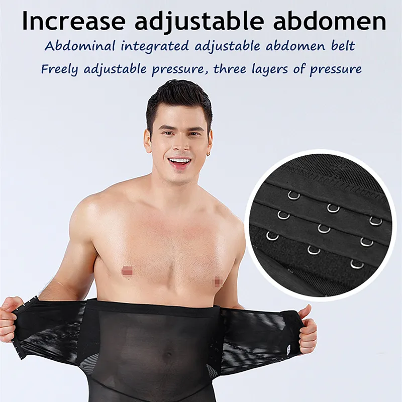 Taille Tummy Shaper Männer schwarze weiße Körperhose Hochschläfchen Bauchabdomen Fett Zeichnung Fitness formen Unterwäsche 230812