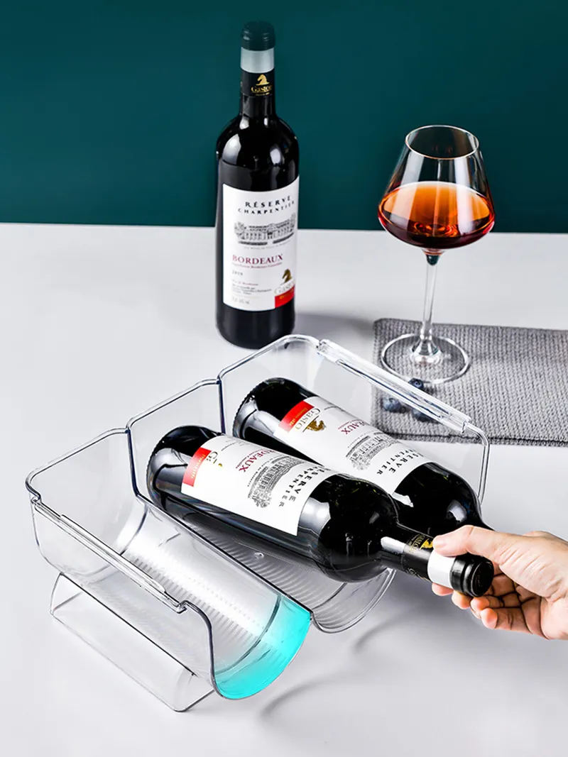 Acrylic wine rack stackable hotsell