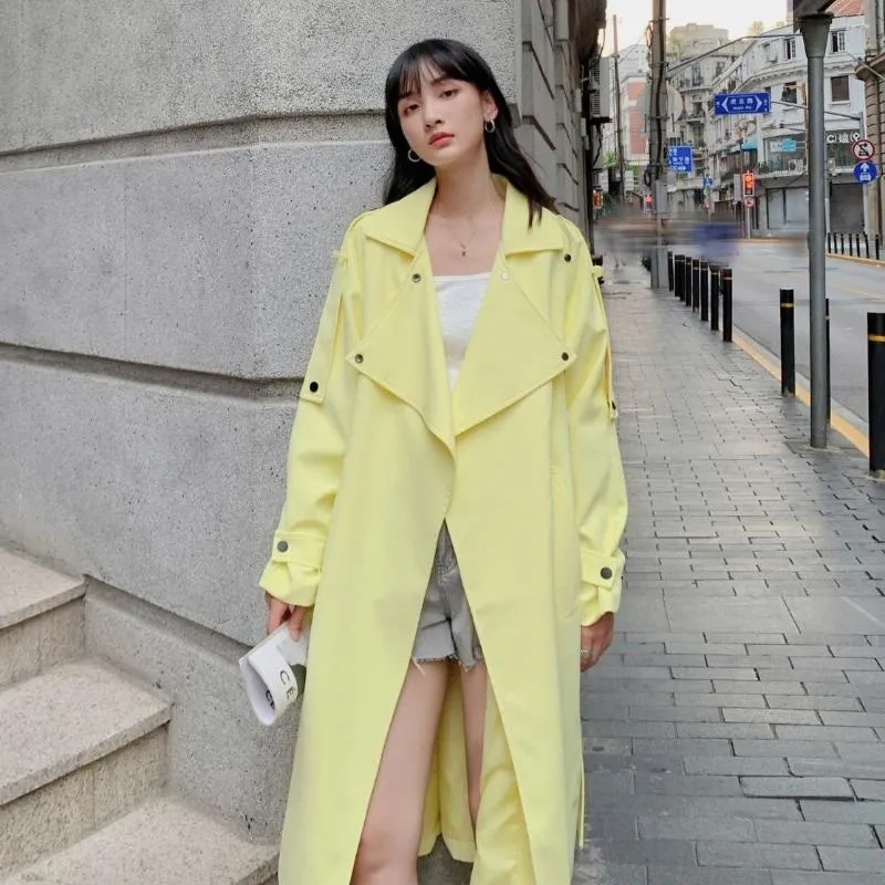 Womens yellow deals spring jacket