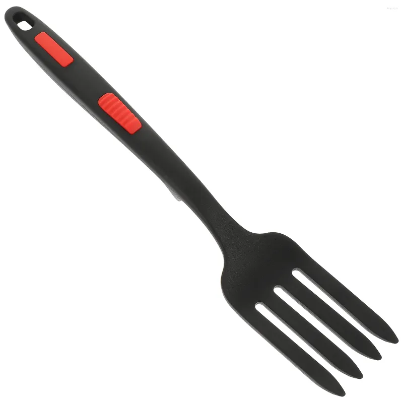 Dinnerware Sets Barbecue Tools Spaghetti Fork Household Salad Large Portable Multi-function Silica Gel