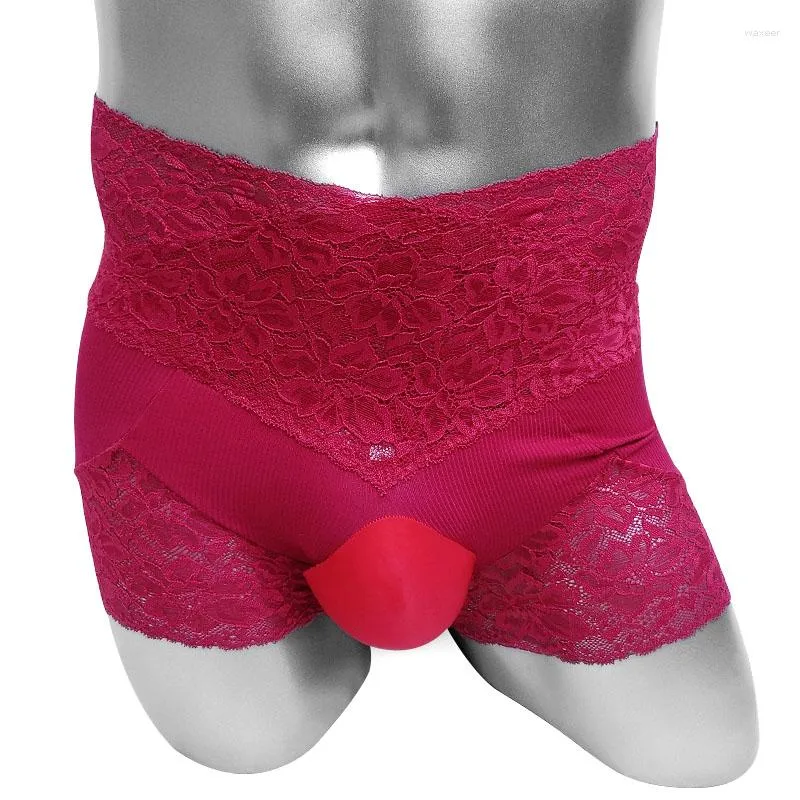 Men's Sexy Lingerie Outfit Christmas Costume Bulge Pouch Boxer