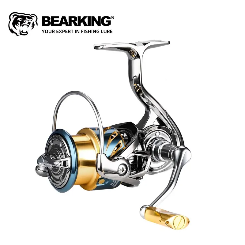 Рыбацкие аксессуары бренд Bearking Brand Tw-S серия из нержавеющей стали подшипника 5,5 1 Перетаскивание рыболовного ролика 12 кг максимальная мощность вращающегося колеса 230812