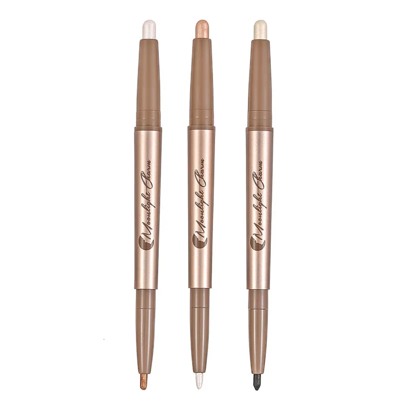 Eye Shadowliner Combination Makeup Doubleheaded Eyeliner Brightens Pearl Fine Flash Lim Pen Focallure 230812