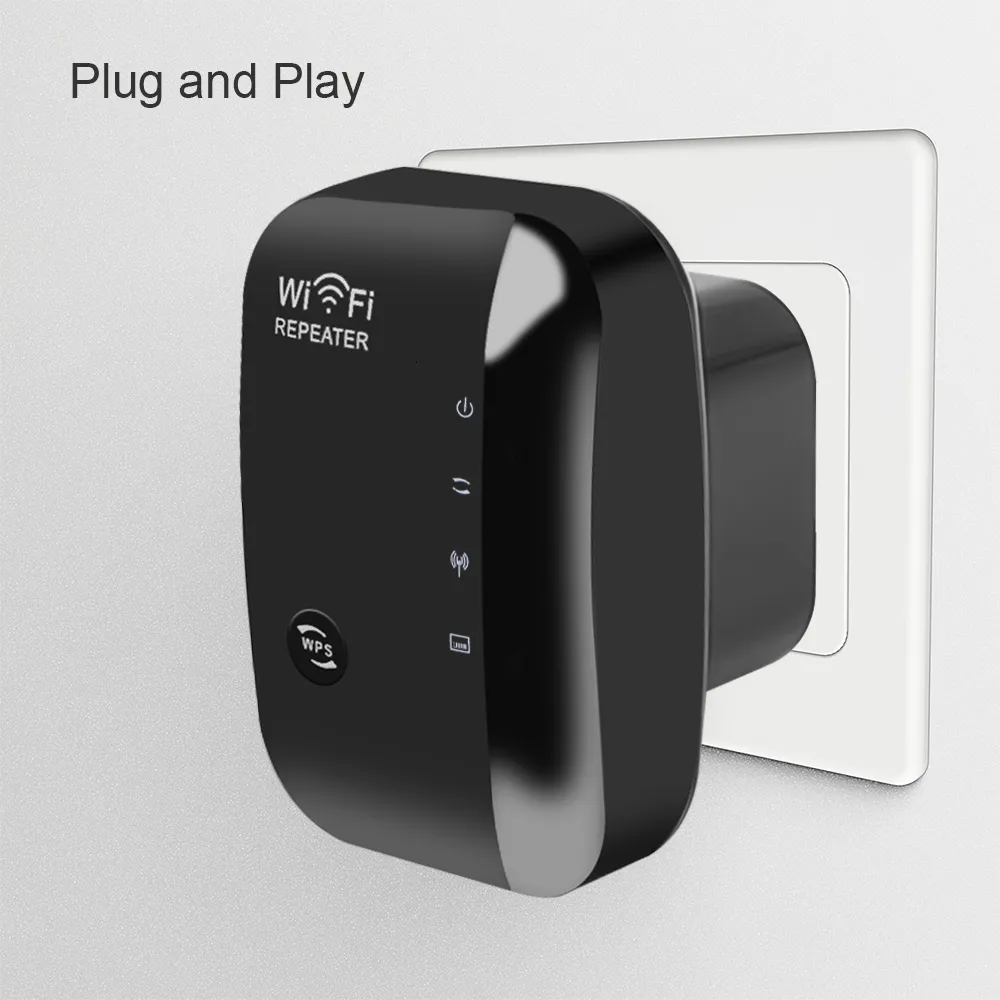 Routers Kebidumei Wps Router 300Mbps Wireless WiFi Repeater WIFI Signal Boosters Network Amplifier Extender Ap 230812_voghion.com