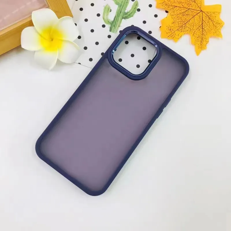 Factory Wholesale High Quality Matte Skin Case Shockproof TPU PC Cover for iphone 15 14 13 12 11 Pro Max Plus X XS MAX