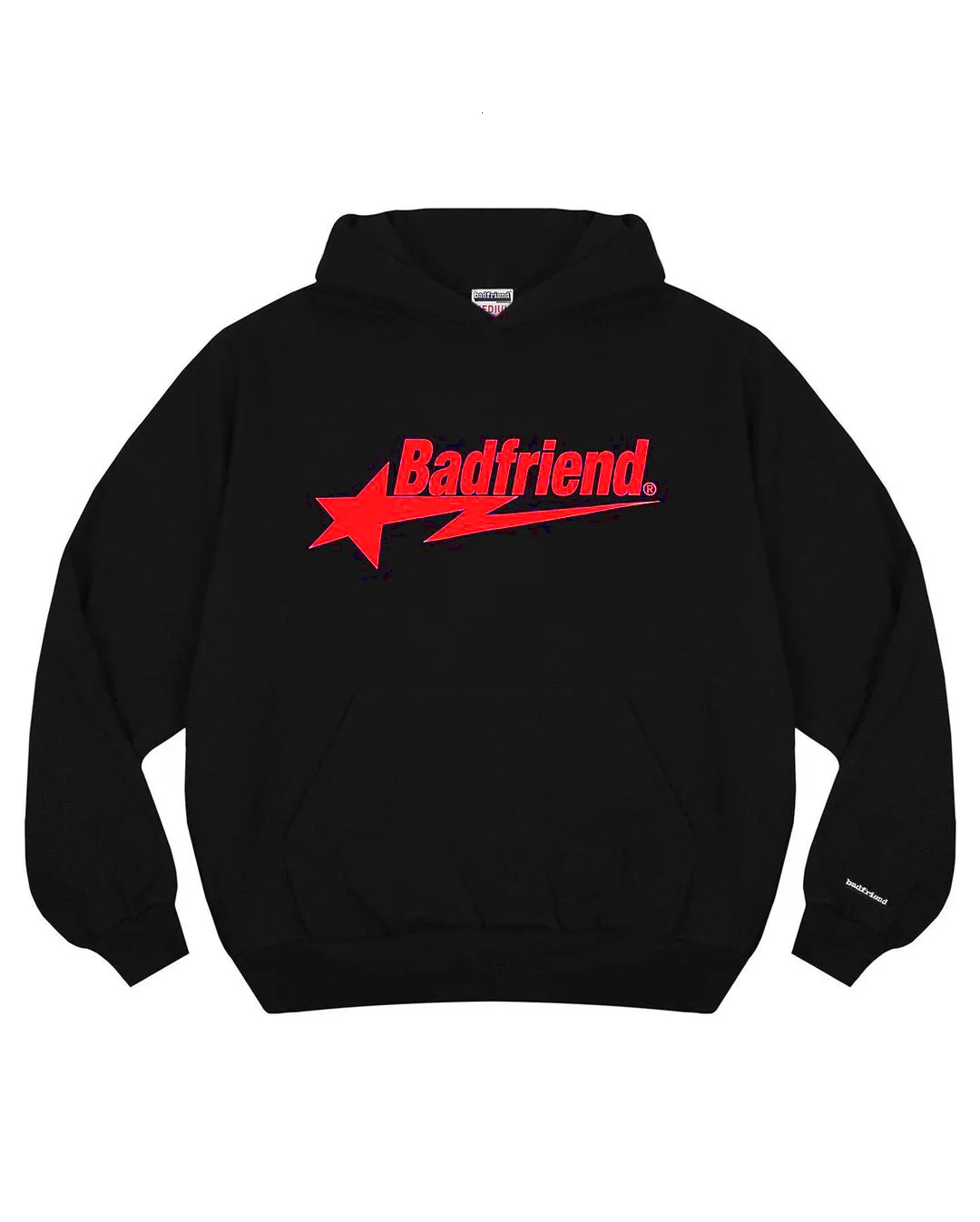 DHgate.com:Oversized Harajuku Hip Hop Badfriend Letter Print DHgate.com:Oversized Harajuku Hip Hop Badfriend Letter Print