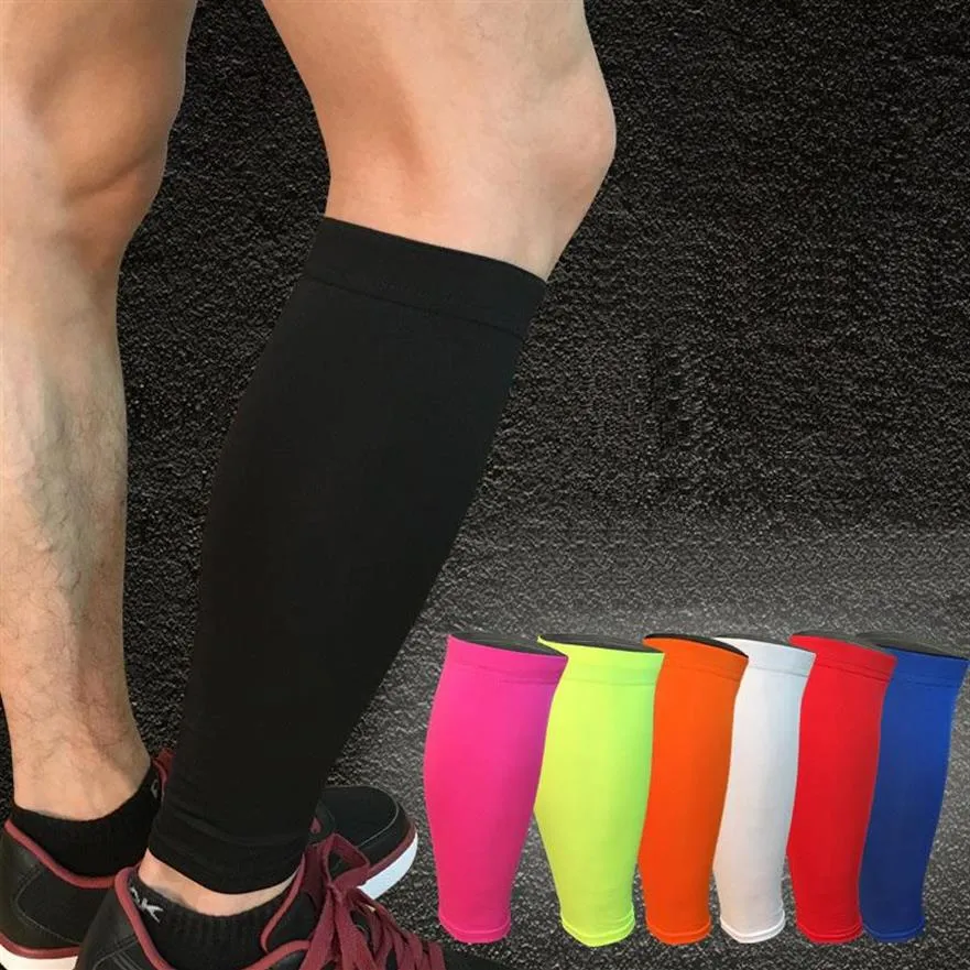 Poussions de genou du coude 1pcs hommes femmes cyclistes de base compression compression sportive coule de football de football de basket-ball soutient shin guar2243