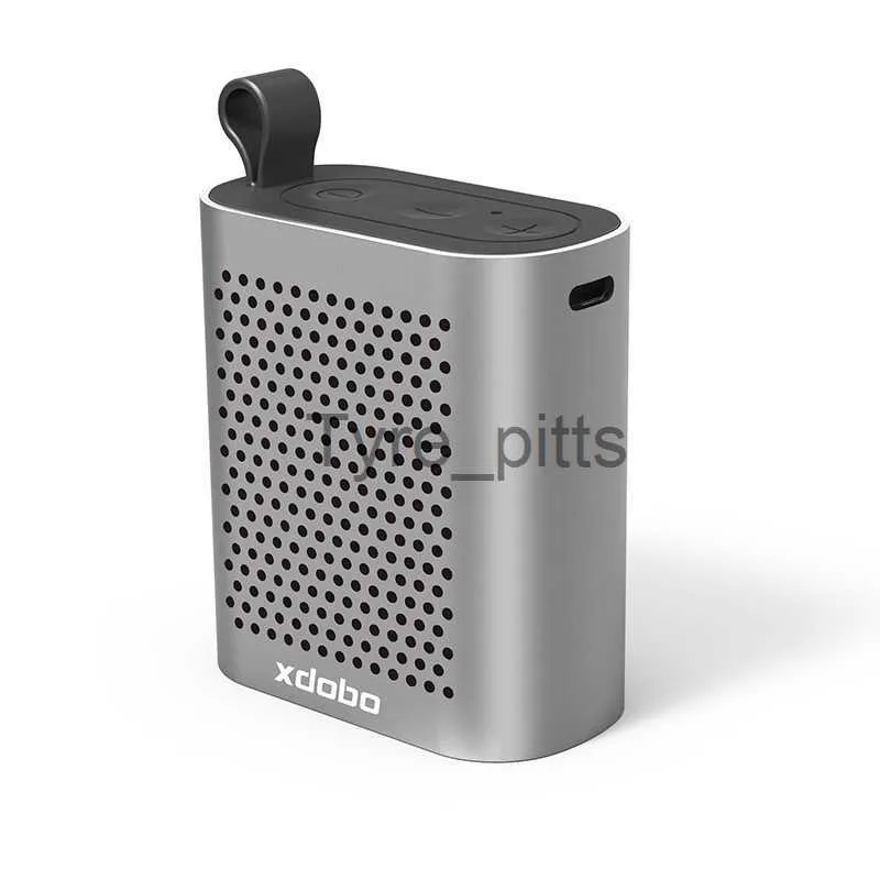 Alto -falantes portáteis xdobo portable bluetooth cutil box box cartão mini caga de som amplificador externo subwoofer sem fio boombox boombox tws estéreo center x0813