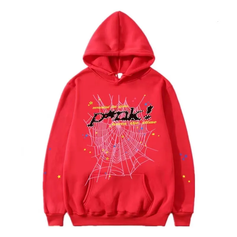 555 Designer Sweat à capuche Sweat à capuche Sweat à capuche Hoodie Sweater Mens Bullaires Hommes Sweater Hip Hop Young Thug Print Hoodie Top Quality Fashion for Youth