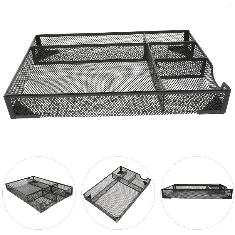 Metalldatei Organizer Dokumente Office Mesh Korb Großer Speicher