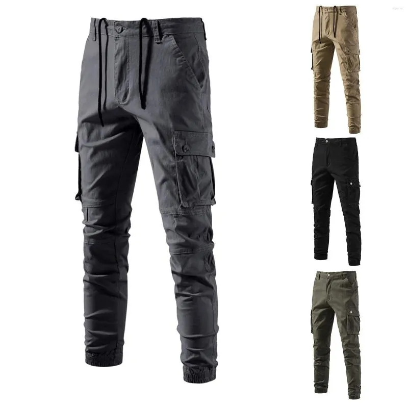 Men's Pants G Style Sweatpants Mens Casual Breathable Youth Solid Color Versatile Trousers Cargo