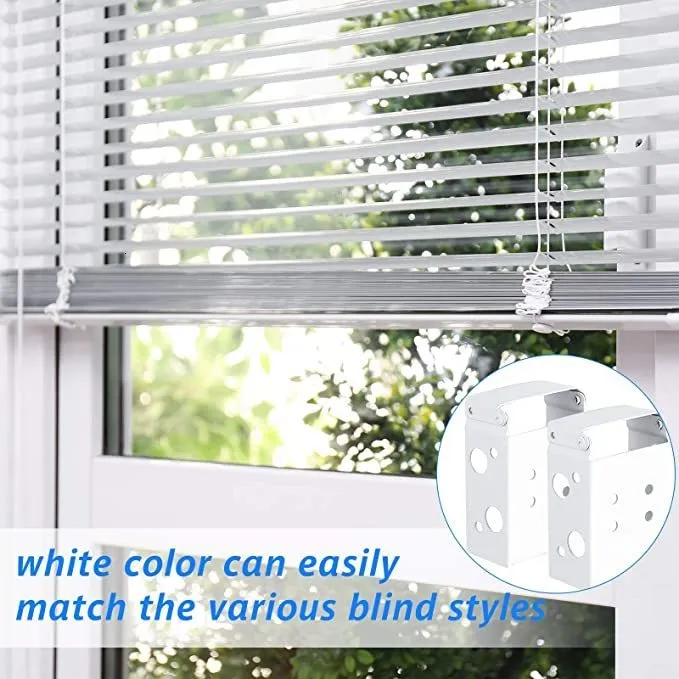 Sheer Curtain & Blind Brackets - Low Profile 2 Inch Mounting Brackets ...