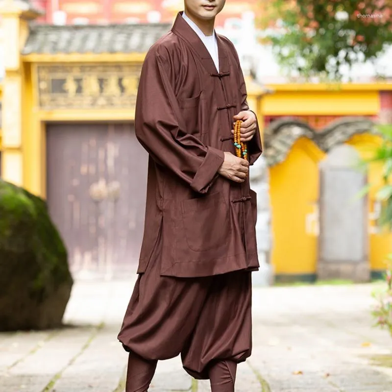 Ethnic Clothing Monk Costume Suit Clothes Spring And Summer Rohan's Cloth Men's Women's