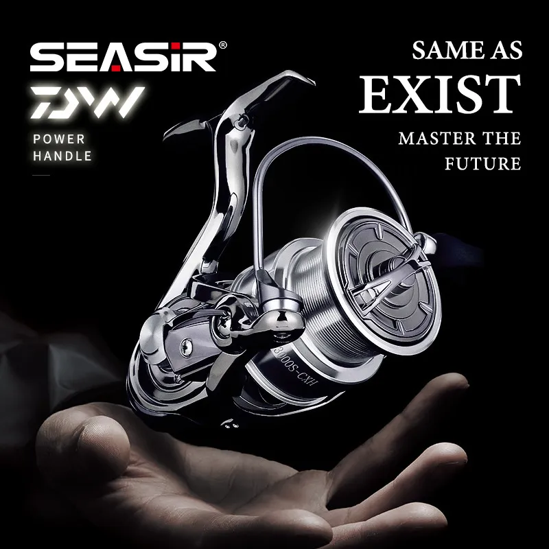 Fishing Accessories SEASIR DW POWER HANDLE Metal Exsit'Same High Quality Spinning Reel Drag 16KG 101BB 6.3 1 Gear Ratio Saltwater Fishing Tackle 230812