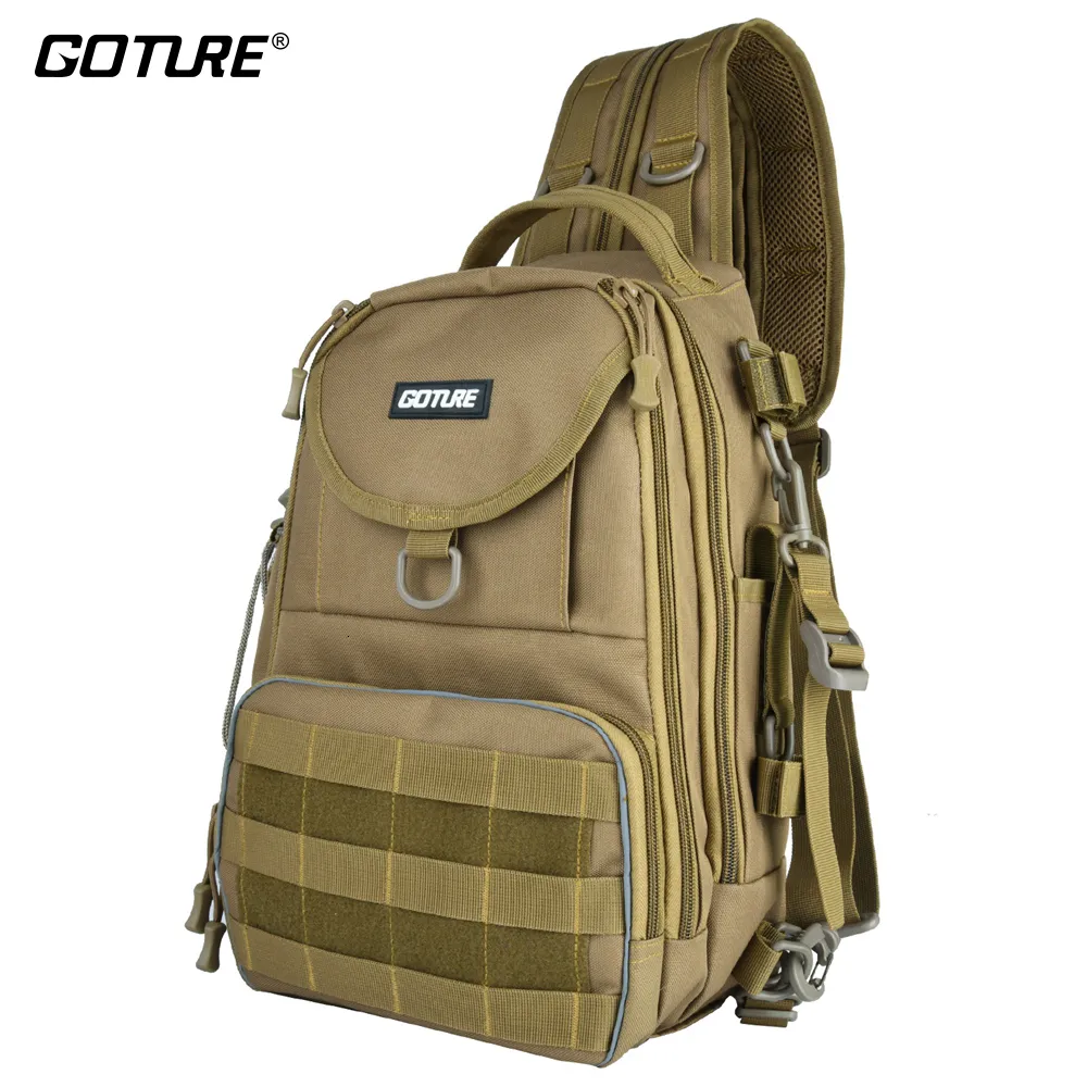 Fishing Accessories Goture Fishing Bag Waterproof Nylon Backpack Hand Chest  Bag Men Women Outdoor Camping Hiking Huntting Fishing Tackles Bags 230812  From Mang09, $20.77