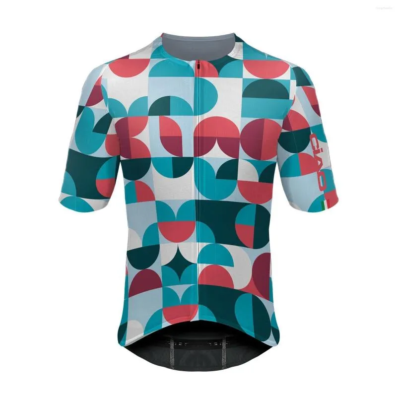 Giacche da corsa Summer's Summer Ciao 2023 Cicling maglia Super Light Short Short Short Shirt Jacquard Air Breathing Pro Team Wear Cycle Maillot Maillot