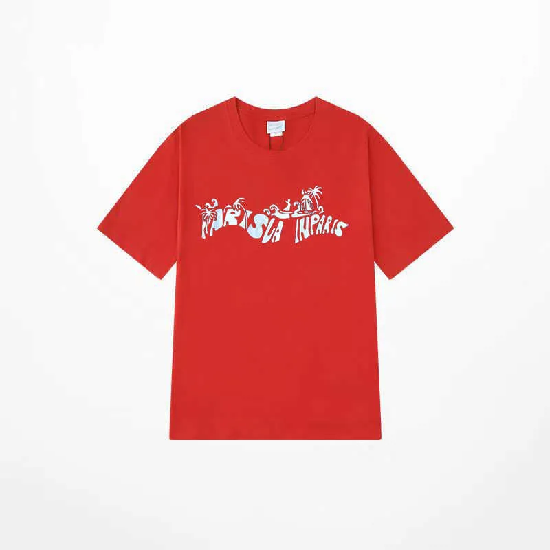 【関税込み】Lanvin レッド Archives Print クラシック Tシャツ Lanvin Embroidered Classic T-shirt | Lanvin