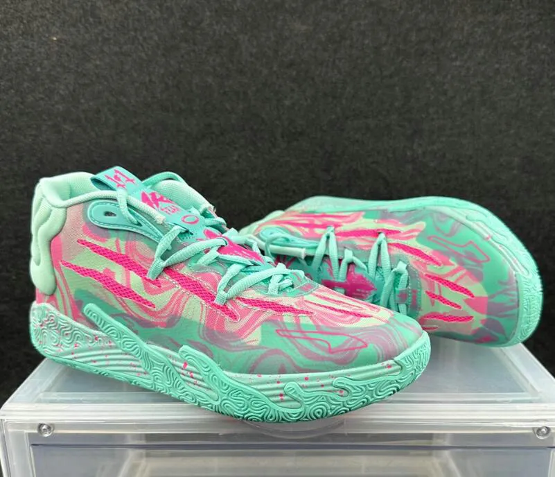 Rick and Morty スニーカー（バッシュ）28センチ PUMA MB1 X RICK AND MORTY GREEN 21FA-I（プーマ エムビー ワン
